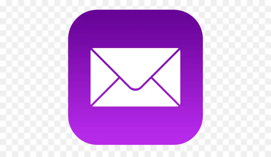 Icono De Correo Morado，Correo PNG