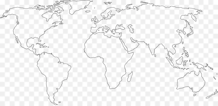 Mundo，Mapa Del Mundo PNG