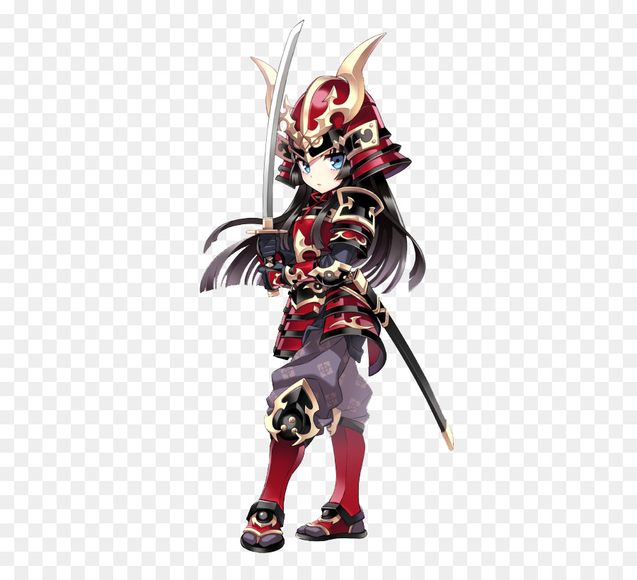 Chica Samurái，Samurai PNG