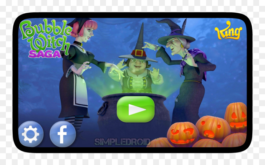 Burbuja Witch Saga，La Bruja De Bubble Shooter PNG