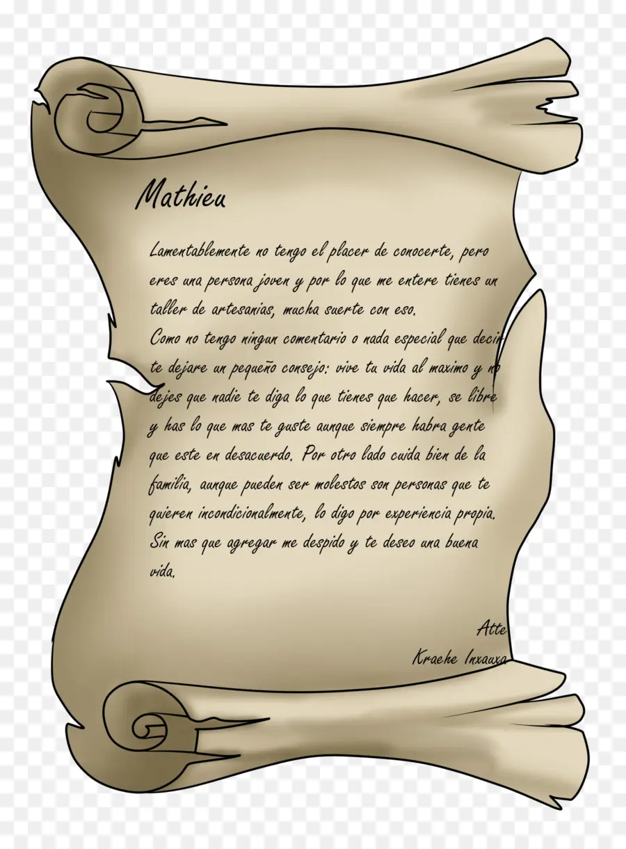 Letra De Desplazamiento，Voluta PNG