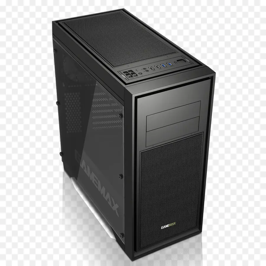 Caja De Computadora Negra，Ordenador Personal PNG