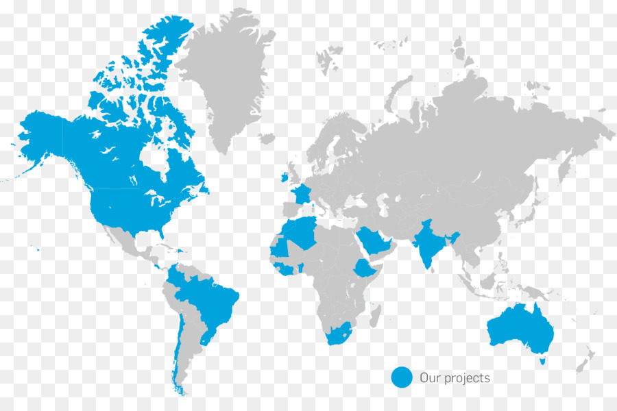 Mapa Mundial，Países PNG