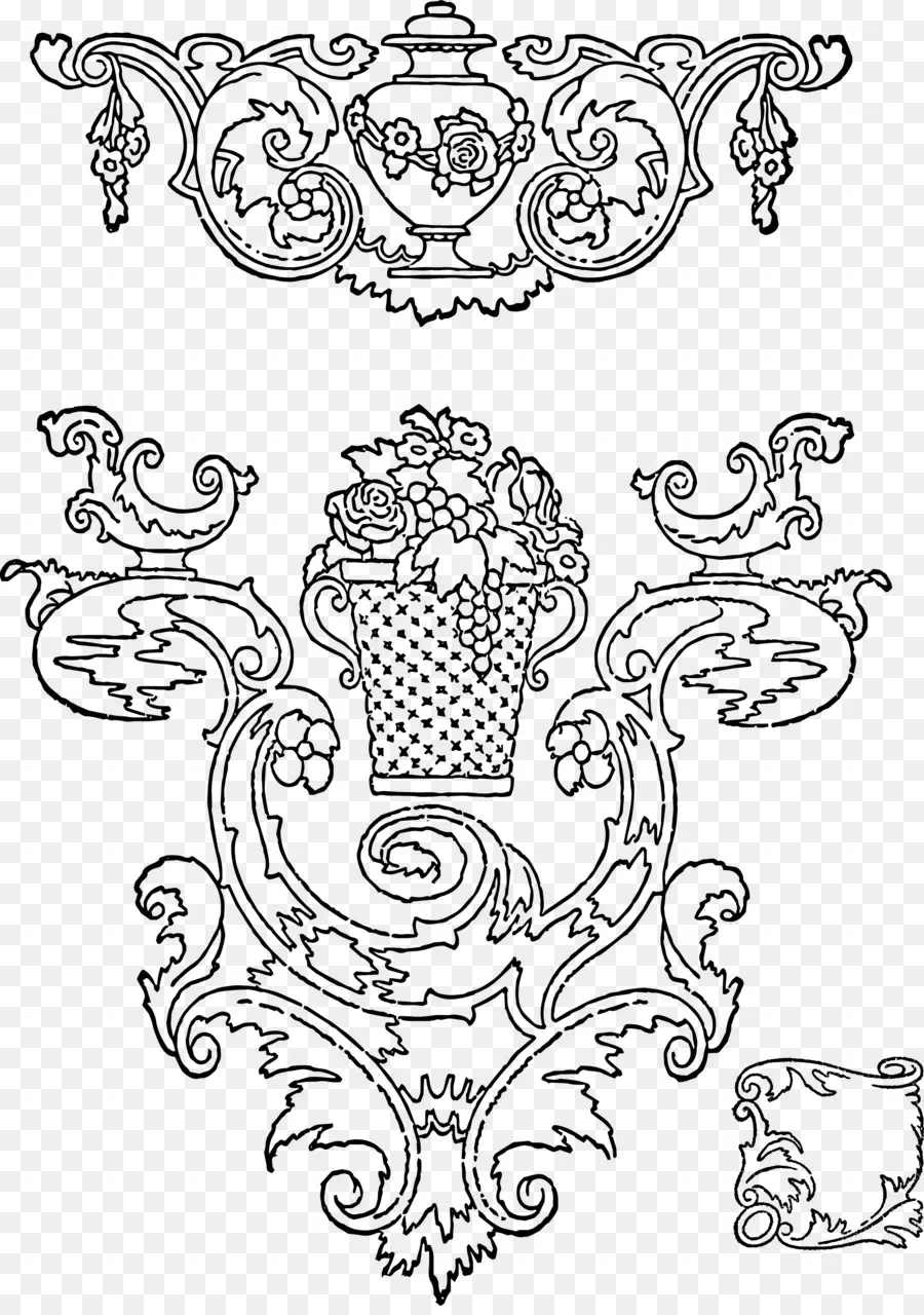 Diseño Ornamental，Ornamento PNG