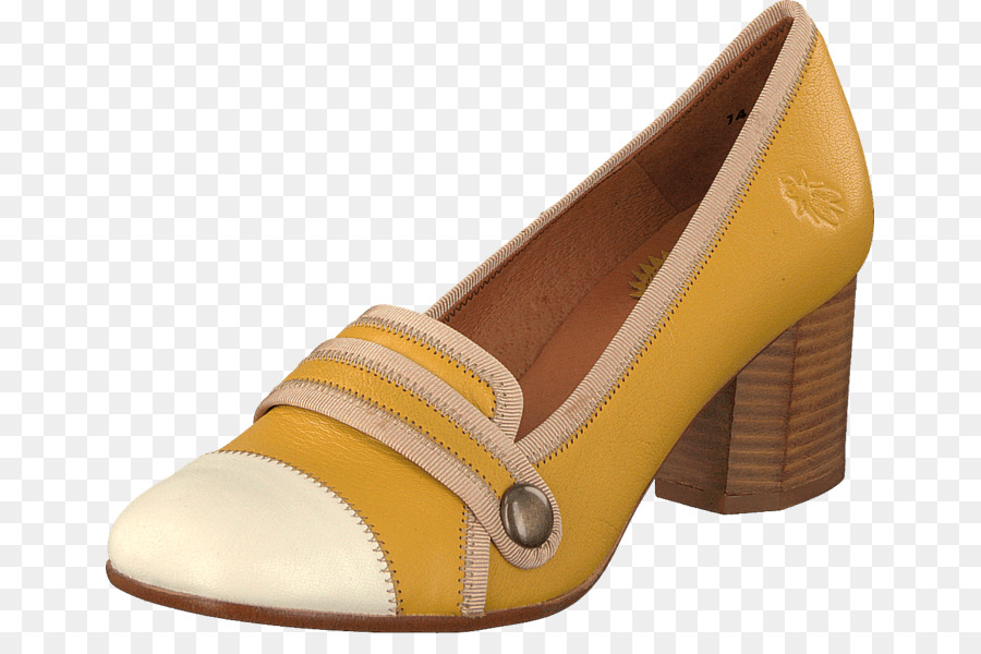 Zapato De Tacón Alto，Beige PNG