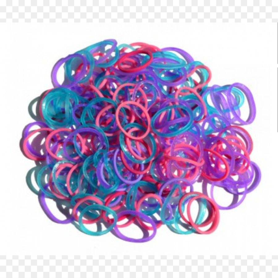 Rainbow Loom，Pulsera PNG