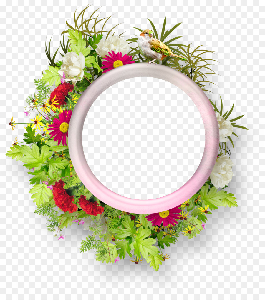 Diseño Floral，Marcos De Imagen PNG