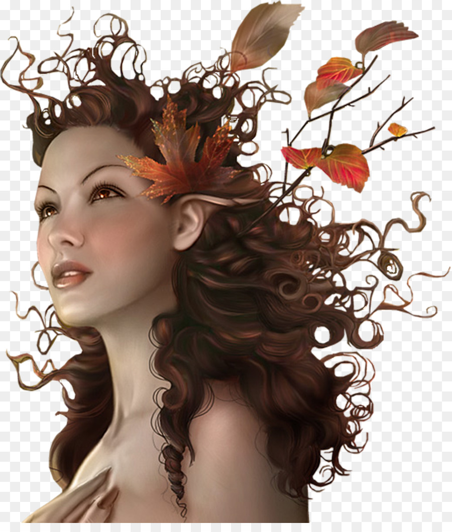 Mujer De Fantasía，Naturaleza PNG