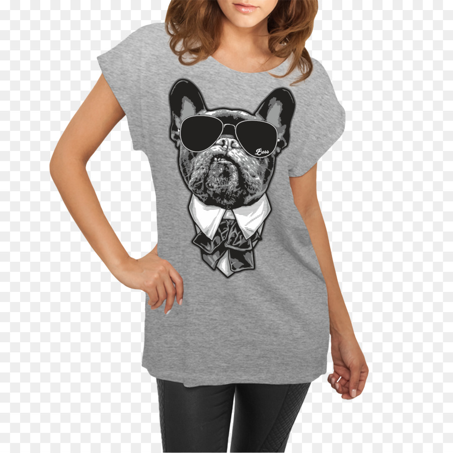 Bulldog Francés，Camiseta PNG