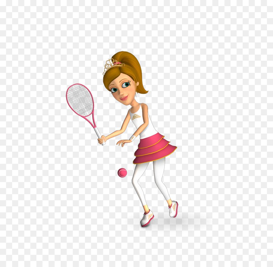 Jugador De Tenis，Raqueta PNG