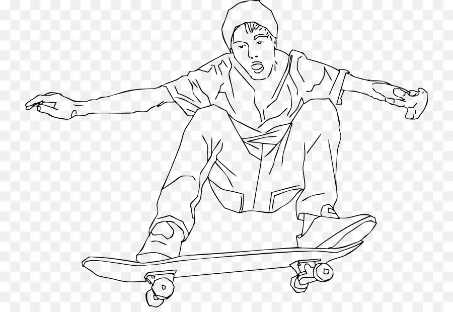 El Skate，Ollie PNG