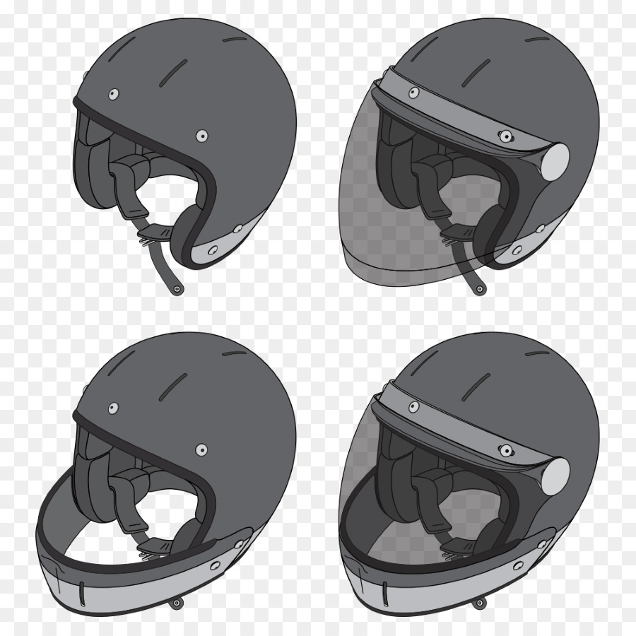 Cascos De Bicicleta，Cascos De Motocicleta PNG