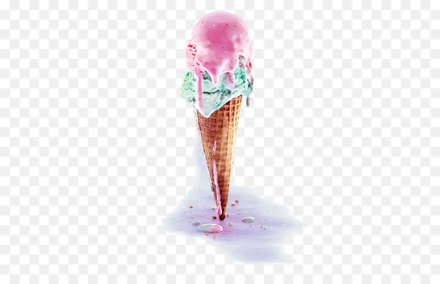 Helado，Cono PNG