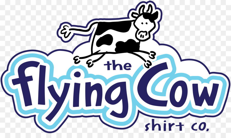 Flying Cow Camiseta De La Empresa，Camiseta PNG