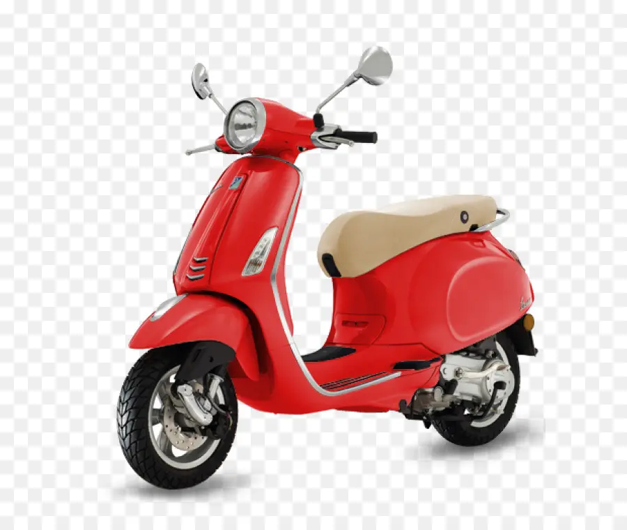 Vespa Roja，Scooter PNG