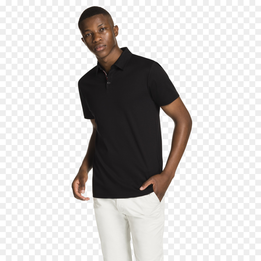 Hombre De Polo Negro，Polo PNG