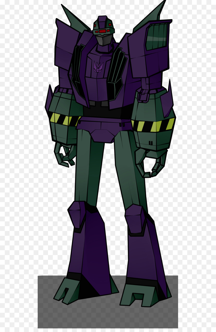 Robot Verde Y Morado，Transformador PNG