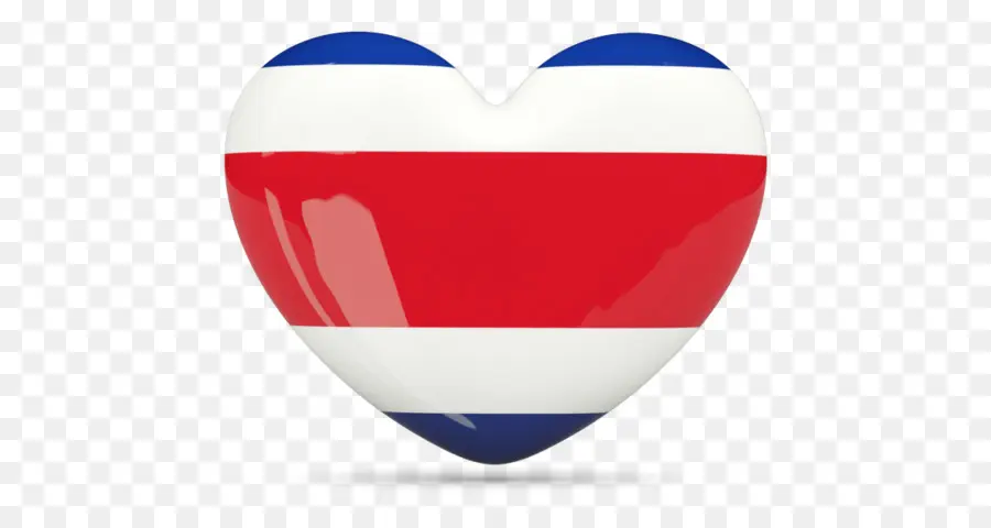 Bandera Del Corazón De Costa Rica，País PNG