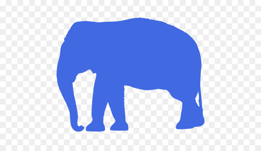 Elefante Azul，Mamífero PNG