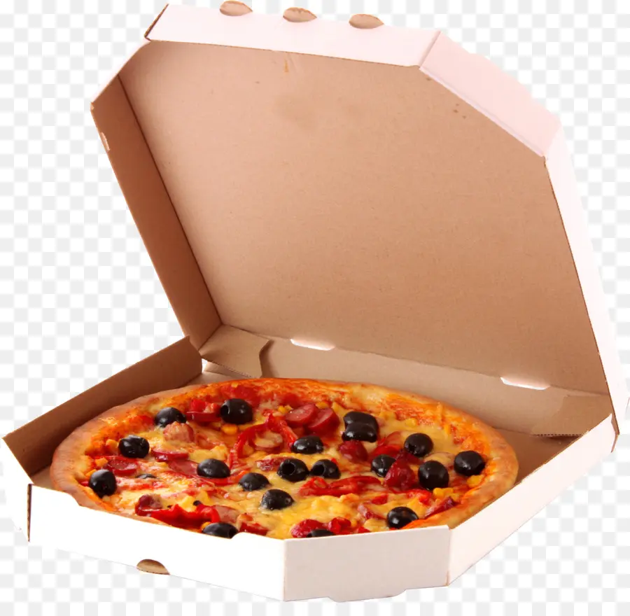 Caja De Pizza，Entrega PNG