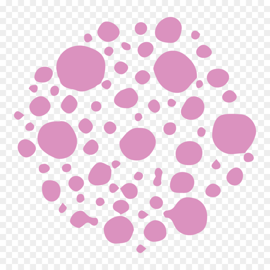 Puntos Rosados，Círculo PNG