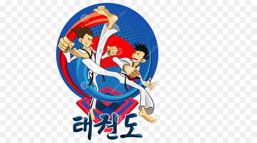 Luchadores De Taekwondo，Artes Marciales PNG