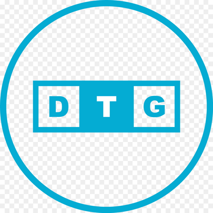 Logotipo Dtg，Azul PNG