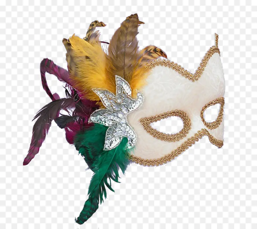 Máscara De Mascarada，Plumas PNG