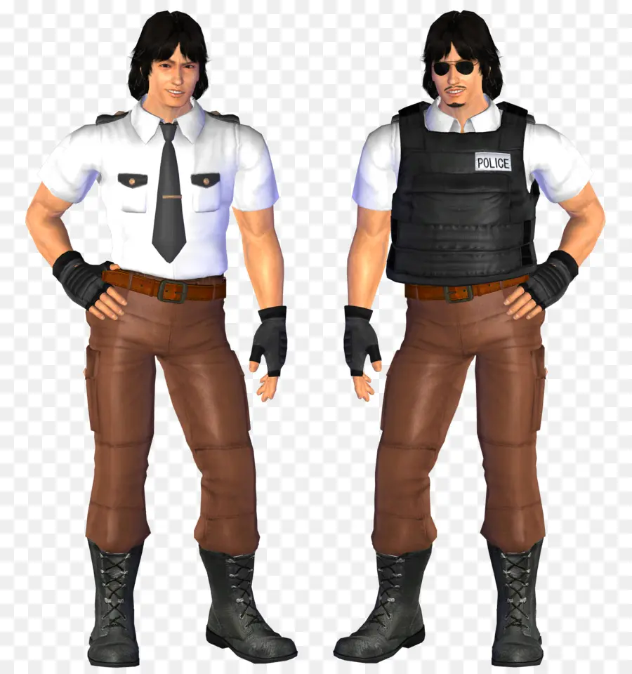 Oficial De Policia，Uniforme PNG