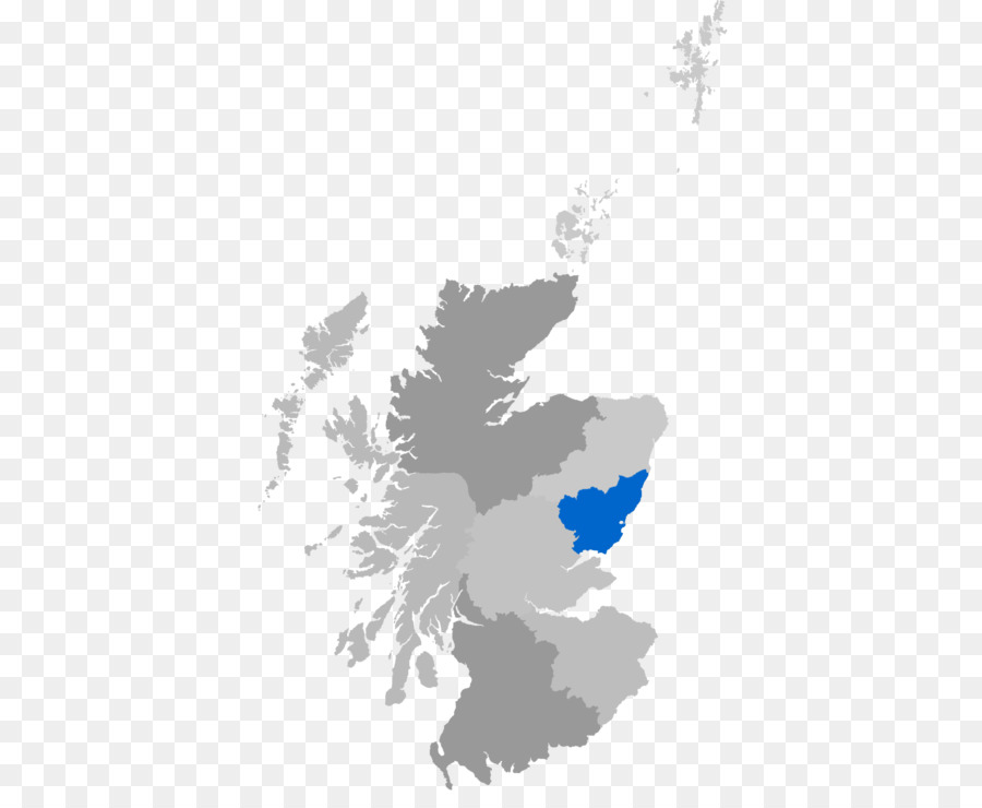 Escocia，Mapa PNG