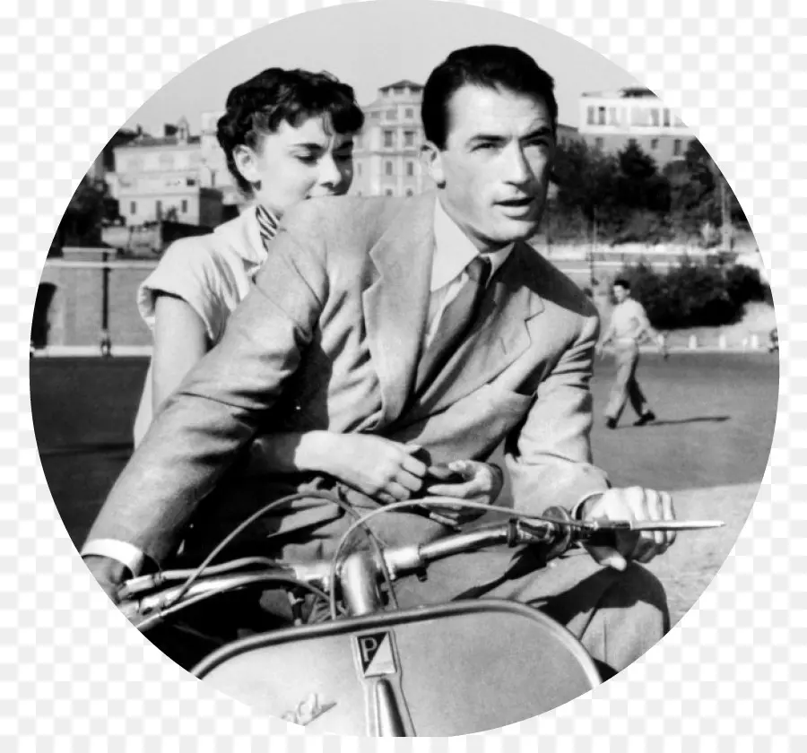 Gregory Peck，Vacaciones En Roma PNG