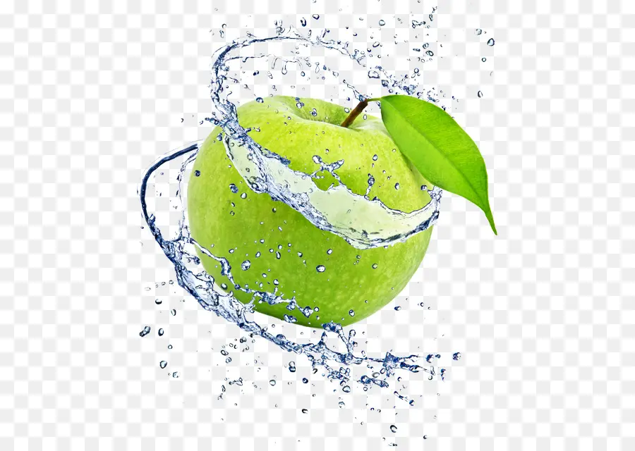 El Jugo De Manzana，Granizado PNG