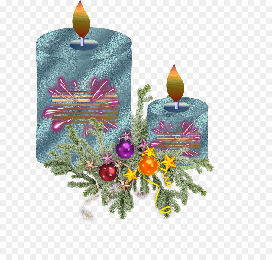 Diseño Floral，Decoración Navideña PNG