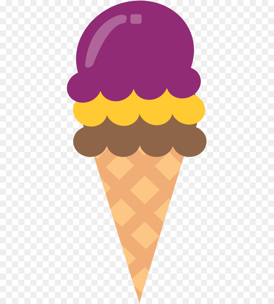 Conos De Helado，Helado PNG