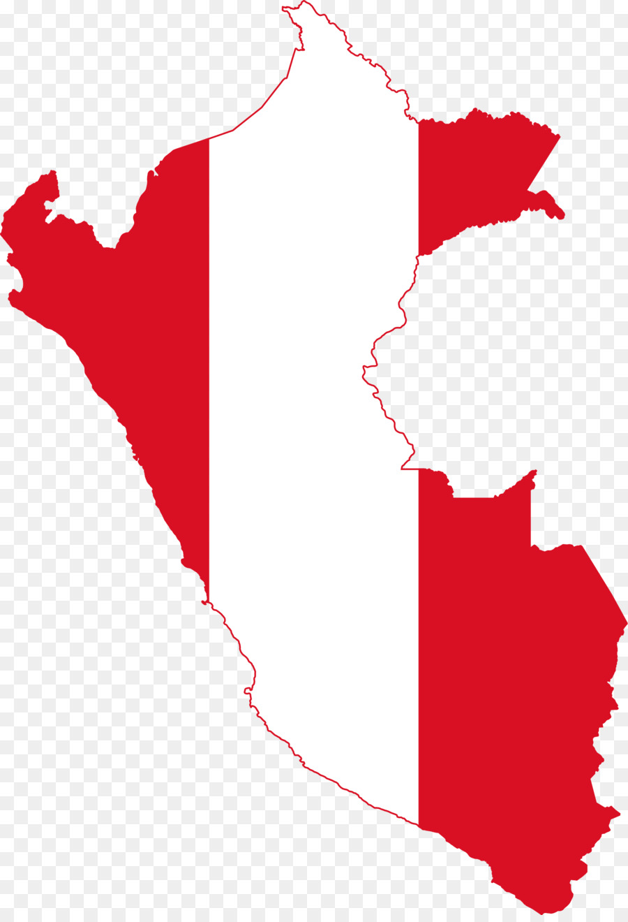 Mapa De Perú，País PNG