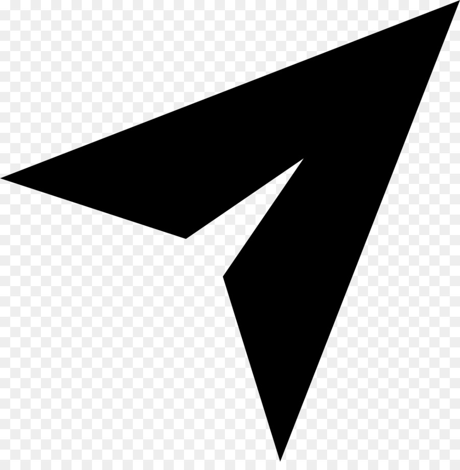 Pájaro Tangram，Negro PNG