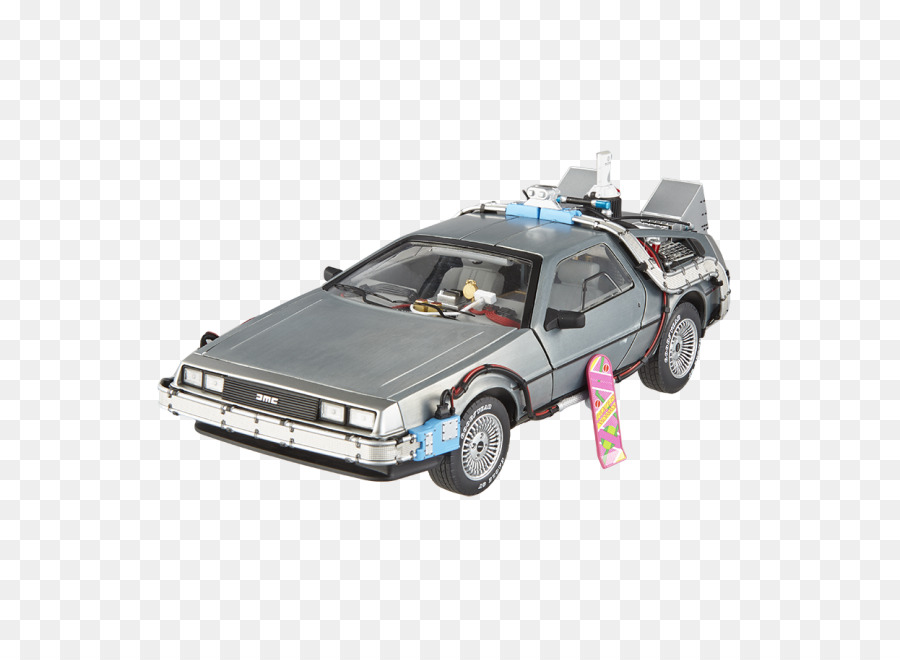 Coche，Máquina Del Tiempo Delorean PNG