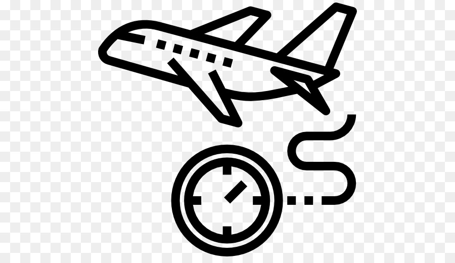 Avión，Reloj PNG