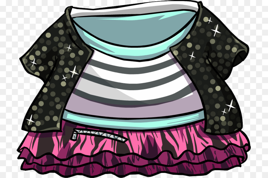 Club Penguin，Vestido PNG