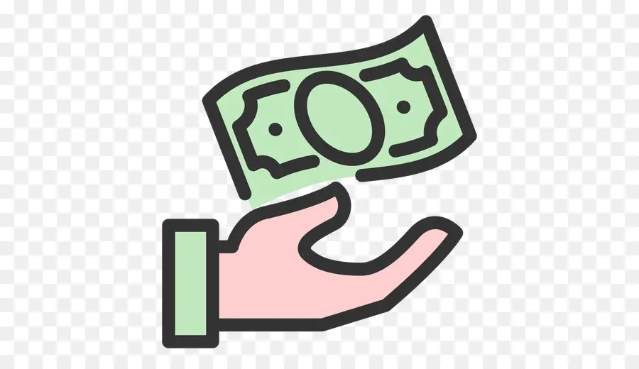 Dinero Y Mano，Pago PNG