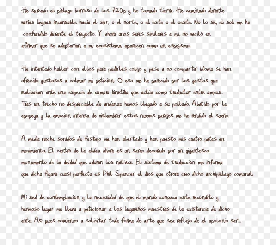 Documento，De Escritura A Mano PNG