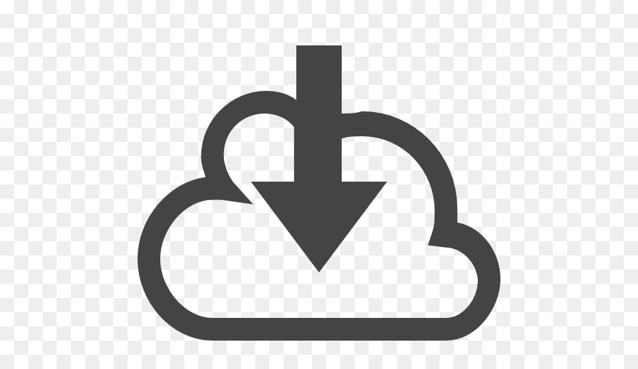 Icono De Descarga En La Nube，Nube PNG