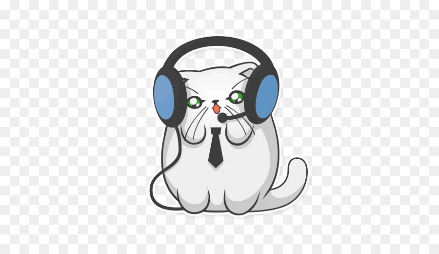 Gato Con Auriculares，Auriculares PNG