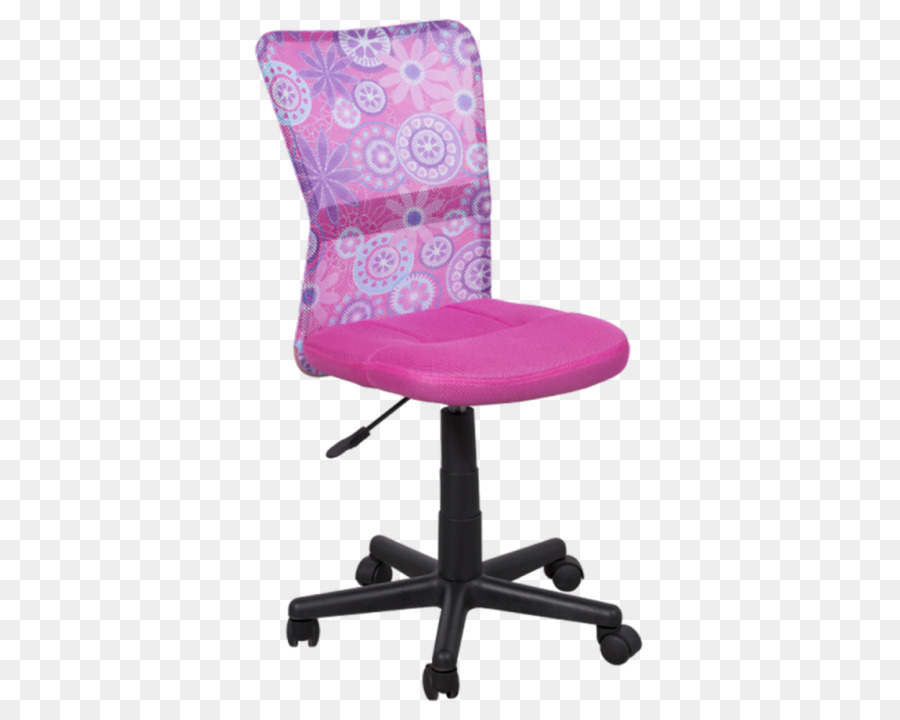 Silla De Oficina，Rosa PNG