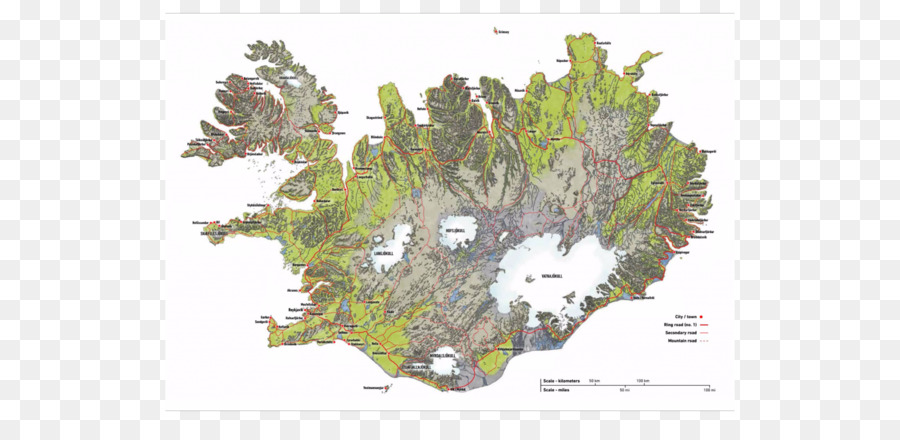 Mapa，Islandia PNG