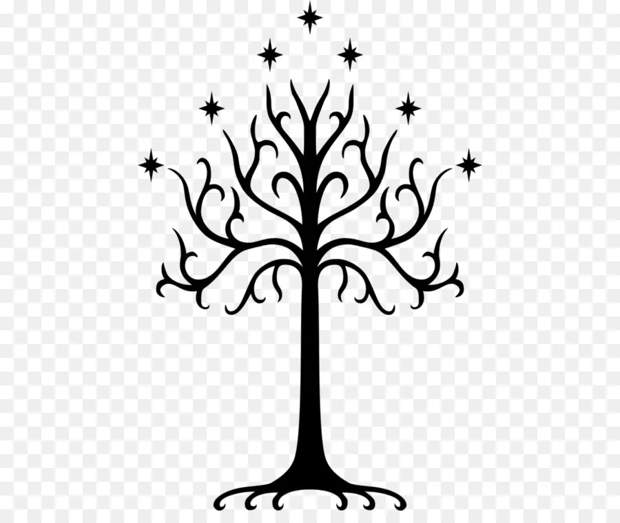 Árbol，Estrellas PNG