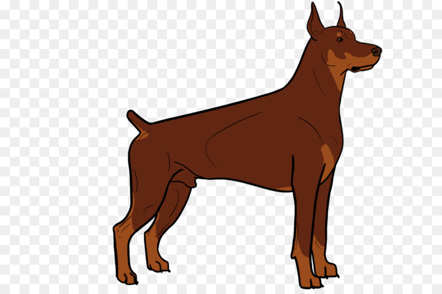 Dobermann，Pinscher Alemán PNG