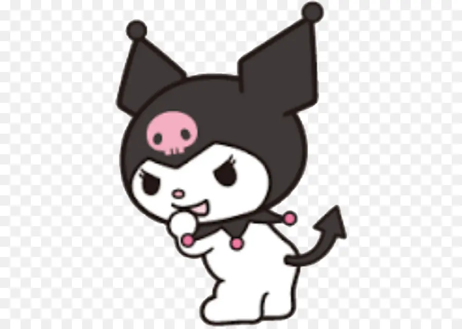 Personaje Kuromi，Sanrio PNG