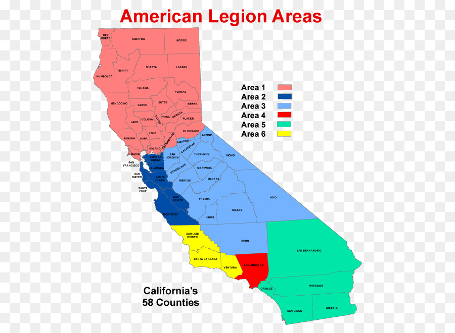 California，Legión Americana PNG