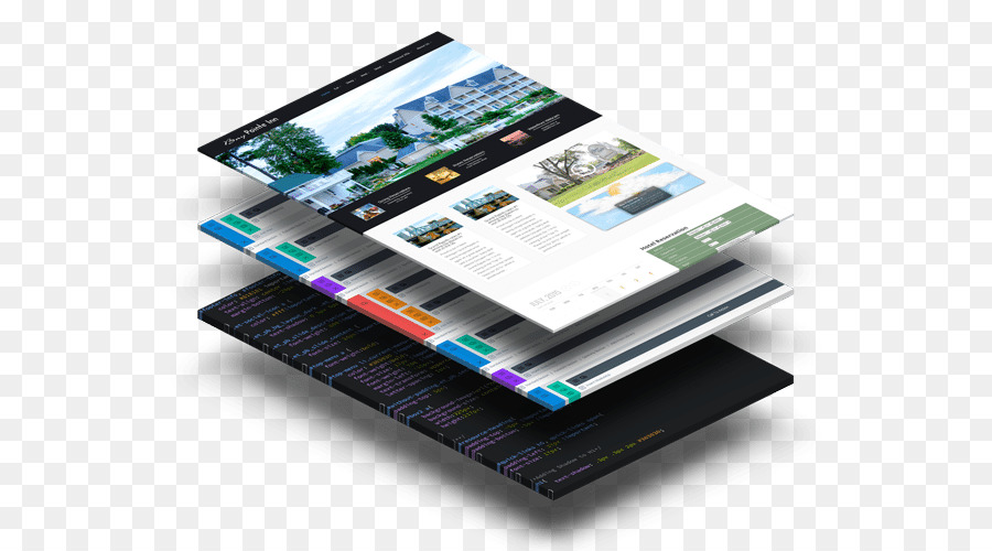 Capas Del Sitio Web，Diseño Web PNG